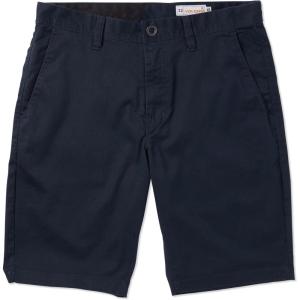 Volcom Mens Modern Fit 21″ Chino Short(Dark-navy)