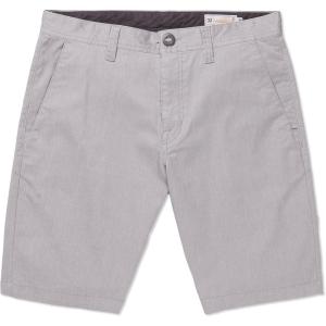 Volcom Mens Modern Fit 21″ Chino Short(Grey-new)