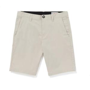 Volcom Mens Modern Fit 21″ Chino Short(Stone)