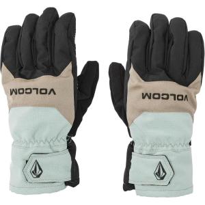 Volcom Mens Nyle Insulated Pipe and Park Winter Snowboard SKi Gloves(Agave S5)