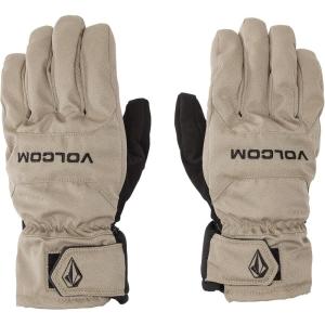 Volcom Mens Nyle Insulated Pipe and Park Winter Snowboard SKi Gloves(Chestnut Brown S5)