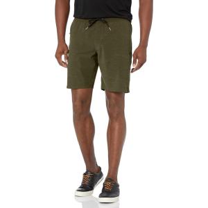 Volcom Men’s Packasack 19″ Hybrid Packable Travel Shorts(Military)