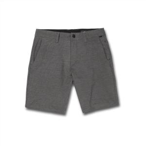 Volcom Mens Regular Frickin Cross Shred 20″ Hybrid Water Repellent Short(Blk)
