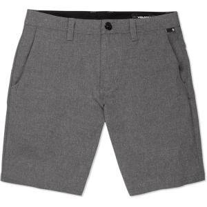 Volcom Mens Regular Frickin Cross Shred 20″ Hybrid Water Repellent Short(Charcoal Heather)