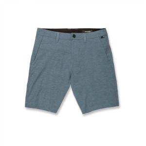 Volcom Mens Regular Frickin Cross Shred 20″ Hybrid Water Repellent Short(Cruzer Blue Static)