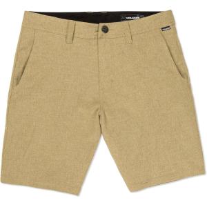 Volcom Mens Regular Frickin Cross Shred 20″ Hybrid Water Repellent Short(Dark Khaki)