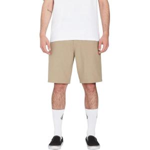 Volcom Mens Regular Frickin Cross Shred 20″ Hybrid Water Repellent Short(Khaki)