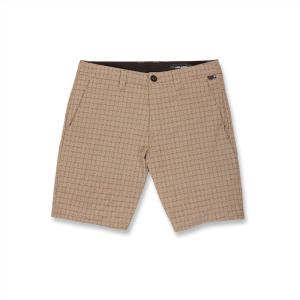 Volcom Mens Regular Frickin Cross Shred 20″ Hybrid Water Repellent Short(Khaki Mix)