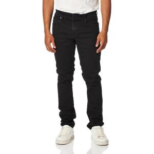 Volcom Mens Slim Fit Stretch Denim Jeans – Skinny Leg, Flexible Comfort, Classic 5-Pocket Style(Black Blackout)
