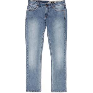 Volcom Mens Slim Fit Stretch Denim Jeans – Skinny Leg, Flexible Comfort, Classic 5-Pocket Style(Indigo)