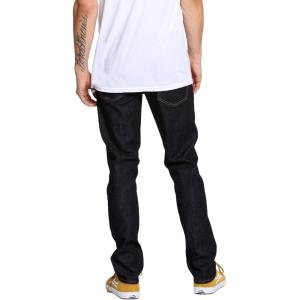 Volcom Mens Slim Fit Stretch Denim Jeans – Skinny Leg, Flexible Comfort, Classic 5-Pocket Style(Rinse)