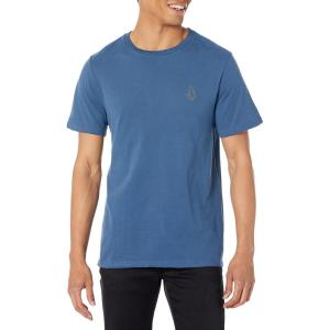 Volcom Mens Stone Tech Short Sleeve Quick Drying Tee(Smokey Blue Tech)