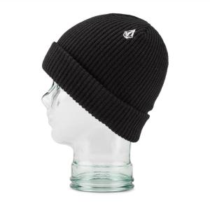 Volcom Mens Sweep Skull Fit Snow Beanie(Black S4)
