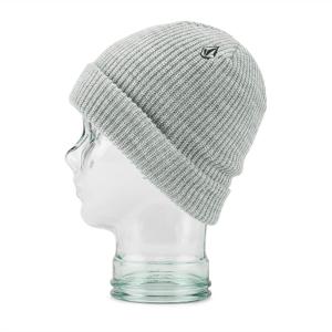 Volcom Mens Sweep Skull Fit Snow Beanie(Heather Grey S4)