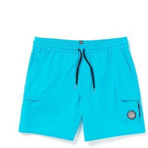 Volcom Mens Truly Liberators 17″ Boardshort Swim Trunks(Clearwater)