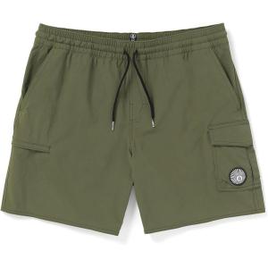 Volcom Mens Truly Liberators 17″ Boardshort Swim Trunks(Wintermoss)