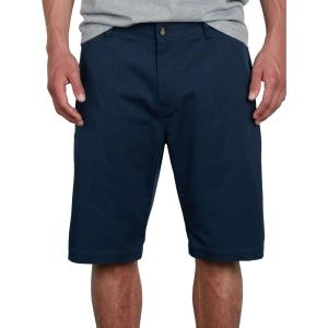 Volcom Mens Vmonty Stretch 22 Chino Shorts – Casual Everyday Wear, Relaxed Fit(Dark Navy)