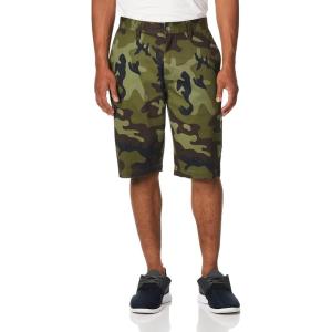 Volcom Mens Vmonty Stretch 22 Chino Shorts – Casual Everyday Wear, Relaxed Fit(Green Combo)
