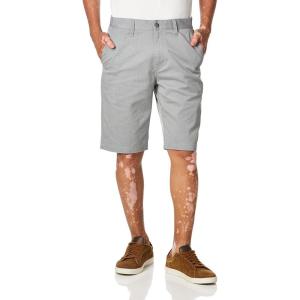 Volcom Mens Vmonty Stretch 22 Chino Shorts – Casual Everyday Wear, Relaxed Fit(Heather Grey)