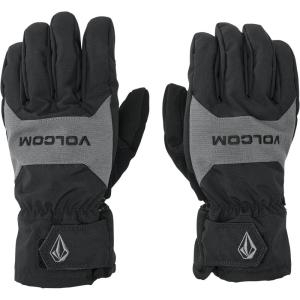Volcom Unisex-Adult Nyle Insulated Pipe and Park Winter Snowboard SKi Gloves(Black S5)
