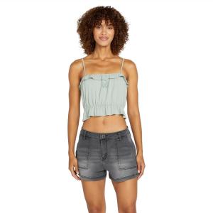 Volcom Women’s Glowing Up Cami Top(Sea Glass)