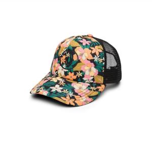 Volcom Women’s Into Paradise Trucker Foam Snapback Hat(Floral)
