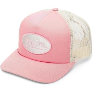Volcom Women’s Into Paradise Trucker Foam Snapback Hat(Petal Pink 324)