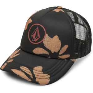 Volcom Women’s Into Paradise Trucker Foam Snapback Hat(Vintage Brown 324)