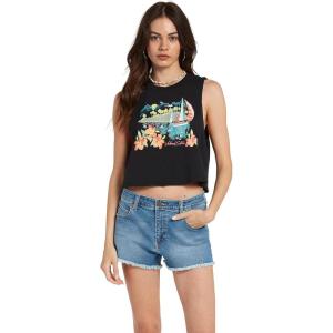 Volcom Women’s Stone Hour Crop Tank(Black)