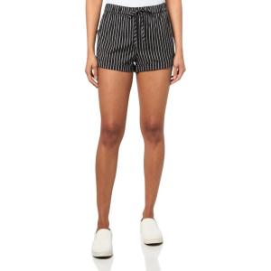 Volcom Womens Sunday Strut Elastic Waist Short(Black White)