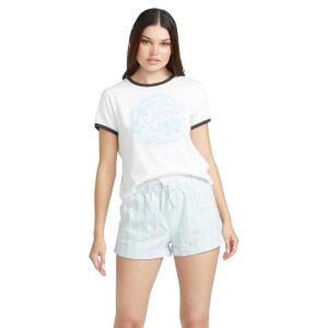 Volcom Womens Sunday Strut Elastic Waist Short(Chlorine)