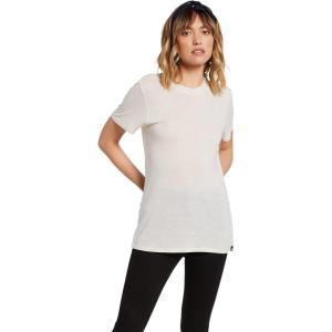 Volcom Womens Tern N Bern Short Sleeve Boyfriend Tee(Bone 1)