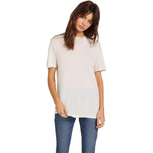 Volcom Womens Tern N Bern Short Sleeve Boyfriend Tee(Bone)