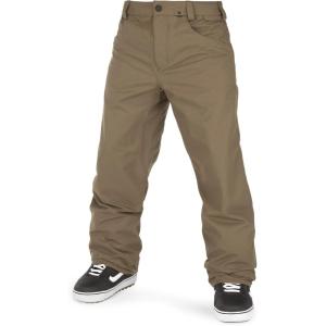 Volcom mens 5-pocket Snowboard Pant(Dark Teak S3)