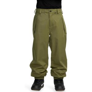 Volcom mens Arthur Longo 20k Baggy Fit Snowboard Ski Pant(Dark Olive)