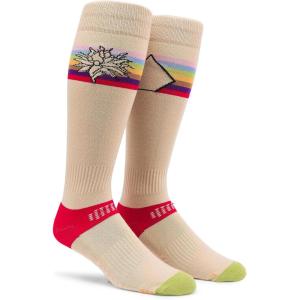 Volcom mens Heavy Weight Snowboard Ski Sock(Off White S3)