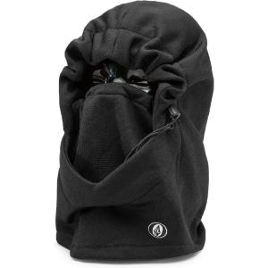 Volcom mens Hydro Fleece Hood Snowboard Neck Warmer(Black S5)