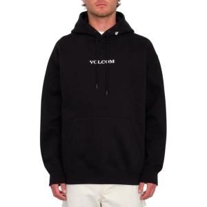 Volcom mens Stone Pullover Fleece Hooded Sweatshirt – Soft Brushed Interior, Classic Fit(Black)