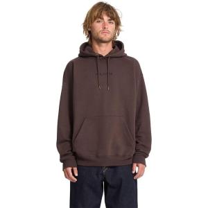 Volcom mens Stone Pullover Fleece Hooded Sweatshirt – Soft Brushed Interior, Classic Fit(Cacao)