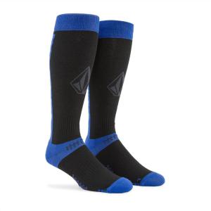 Volcom mens Synth Medium Weight Snowboard Sock(Black S4)