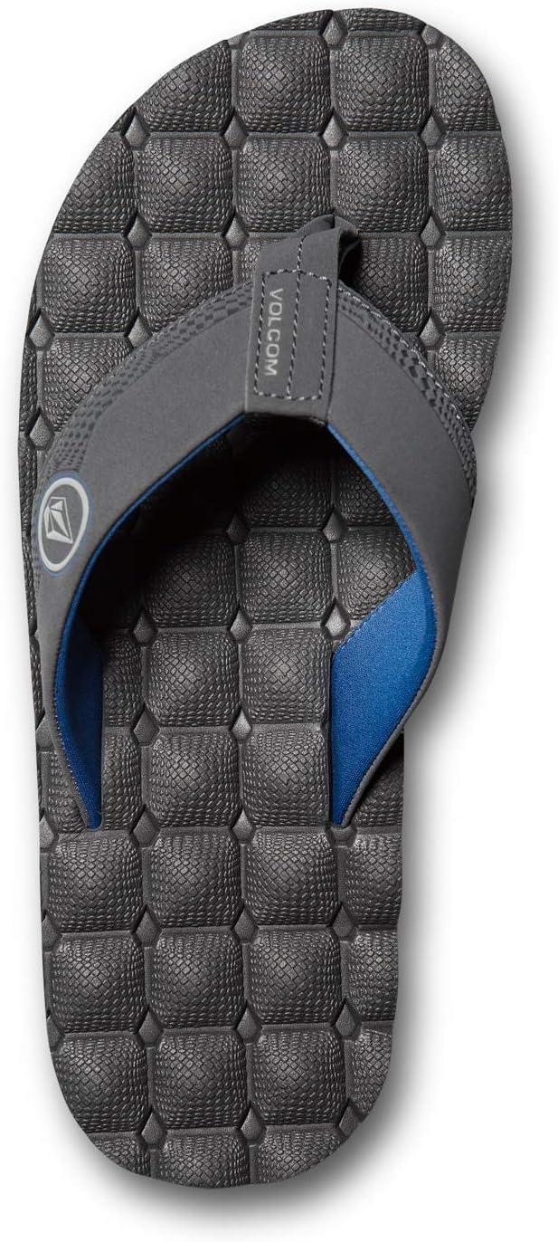 image:imageVolcom Mens Recliner Sandal Flip FlopNew Blue Combo