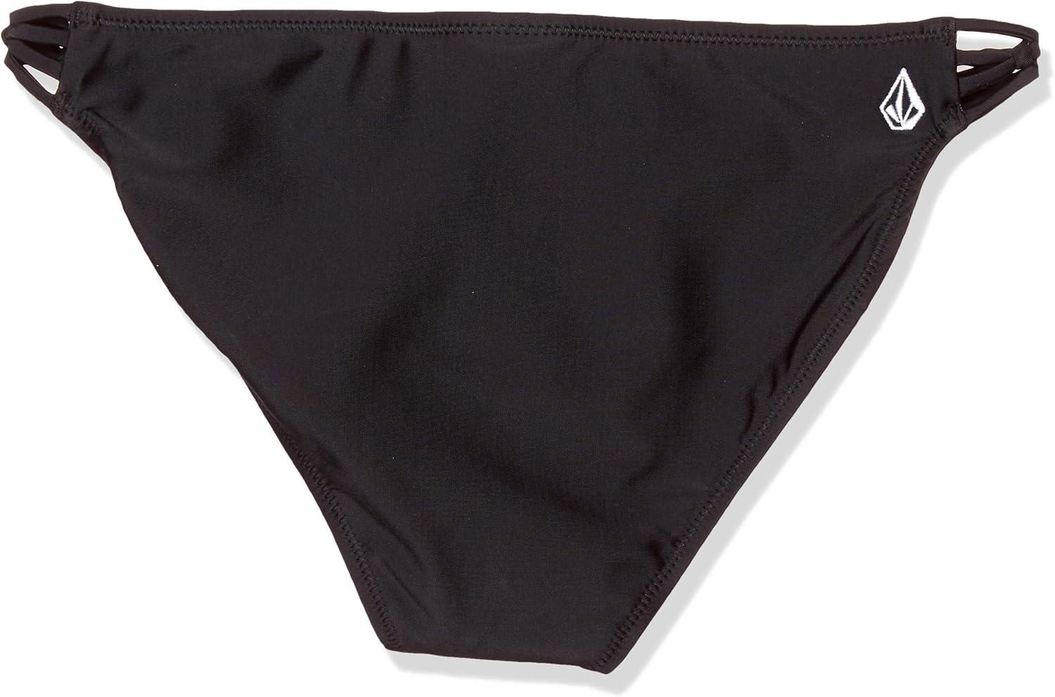 image:imageVolcom Womens Simply Solid Full Bikini Bottom Regular amp Plus SizeBlack