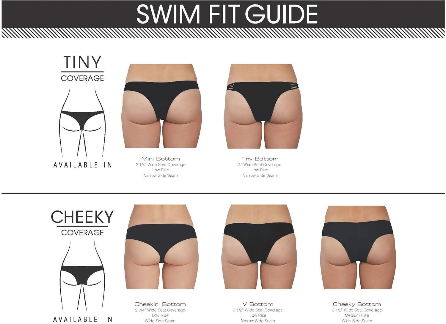 image:imageVolcom Womens Simply Solid Full Bikini Bottom Regular amp Plus SizeBurnt Red