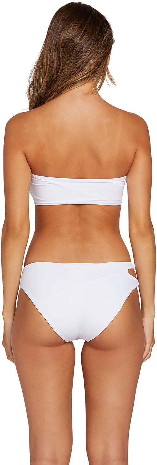 image:imageVolcom Womens Simply Solid Full Bikini Bottom Regular amp Plus SizeBurnt Red