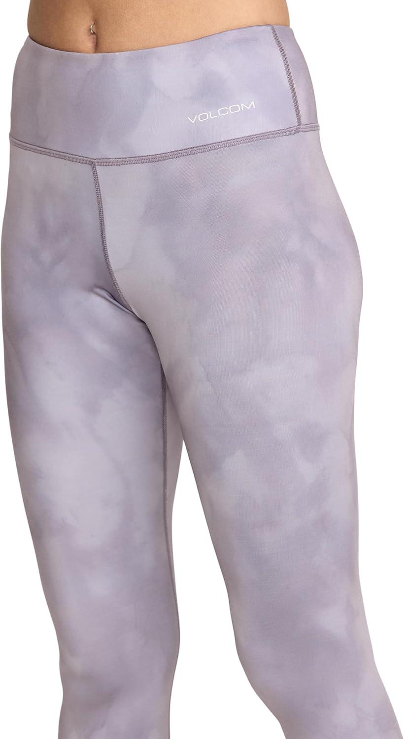 image:imageVolcom Womens VScience Thermal Base Layer Legging Quick Dry HighWaisted FitLavender Aura