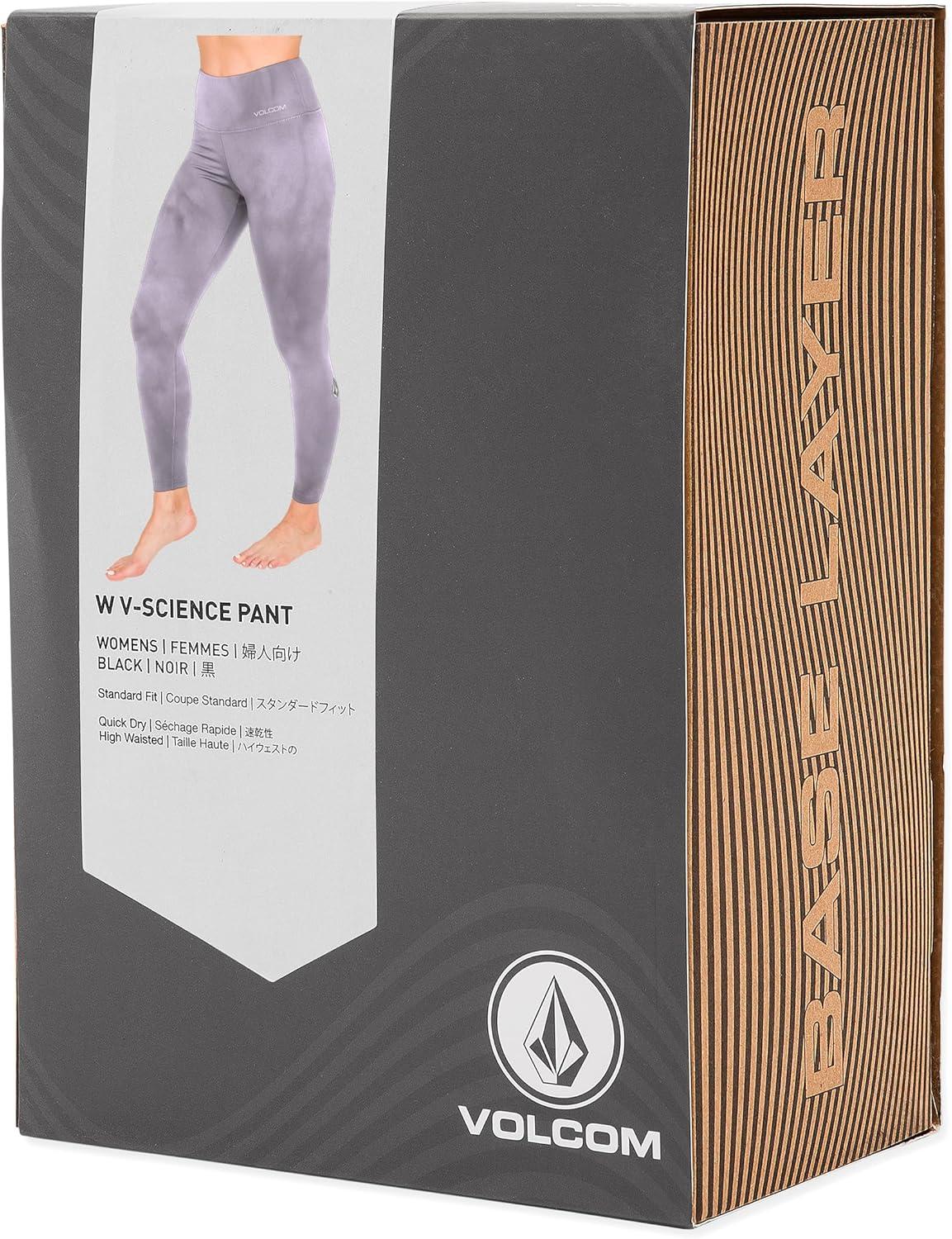 image:imageVolcom Womens VScience Thermal Base Layer Legging Quick Dry HighWaisted FitLavender Aura