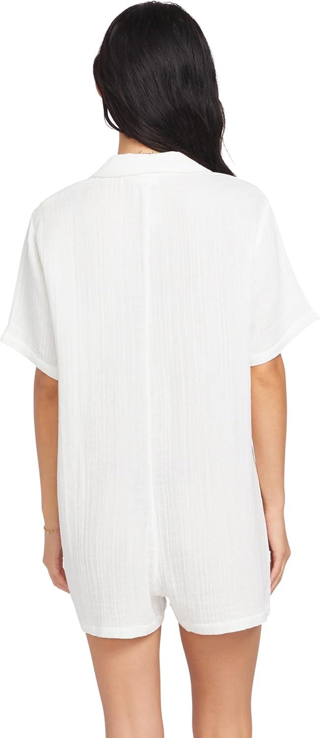 image:imageVolcom womens Easy Breezy RomperStar White