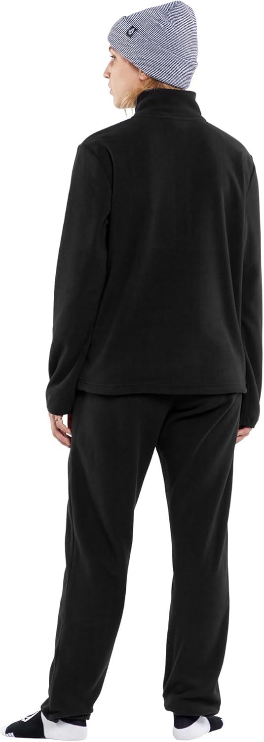image:imageVolcom womens Polar Fleece 12 Zip Snowboard Ski BaselayerBlack S4