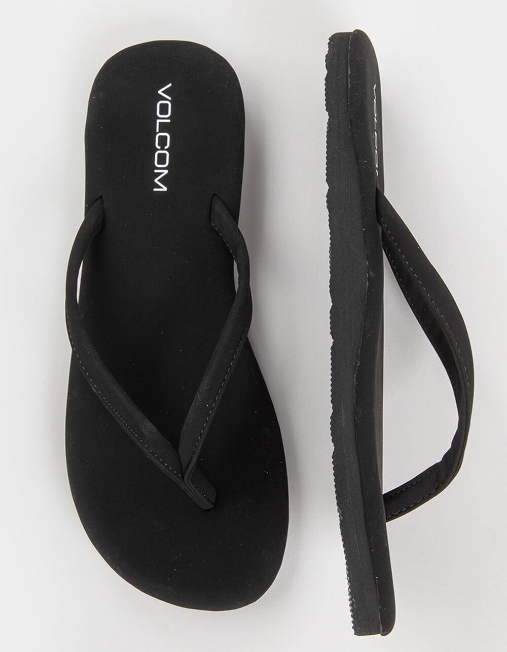 image:imageVolcom womens Vibes Sandal Flip FlopBlack Out