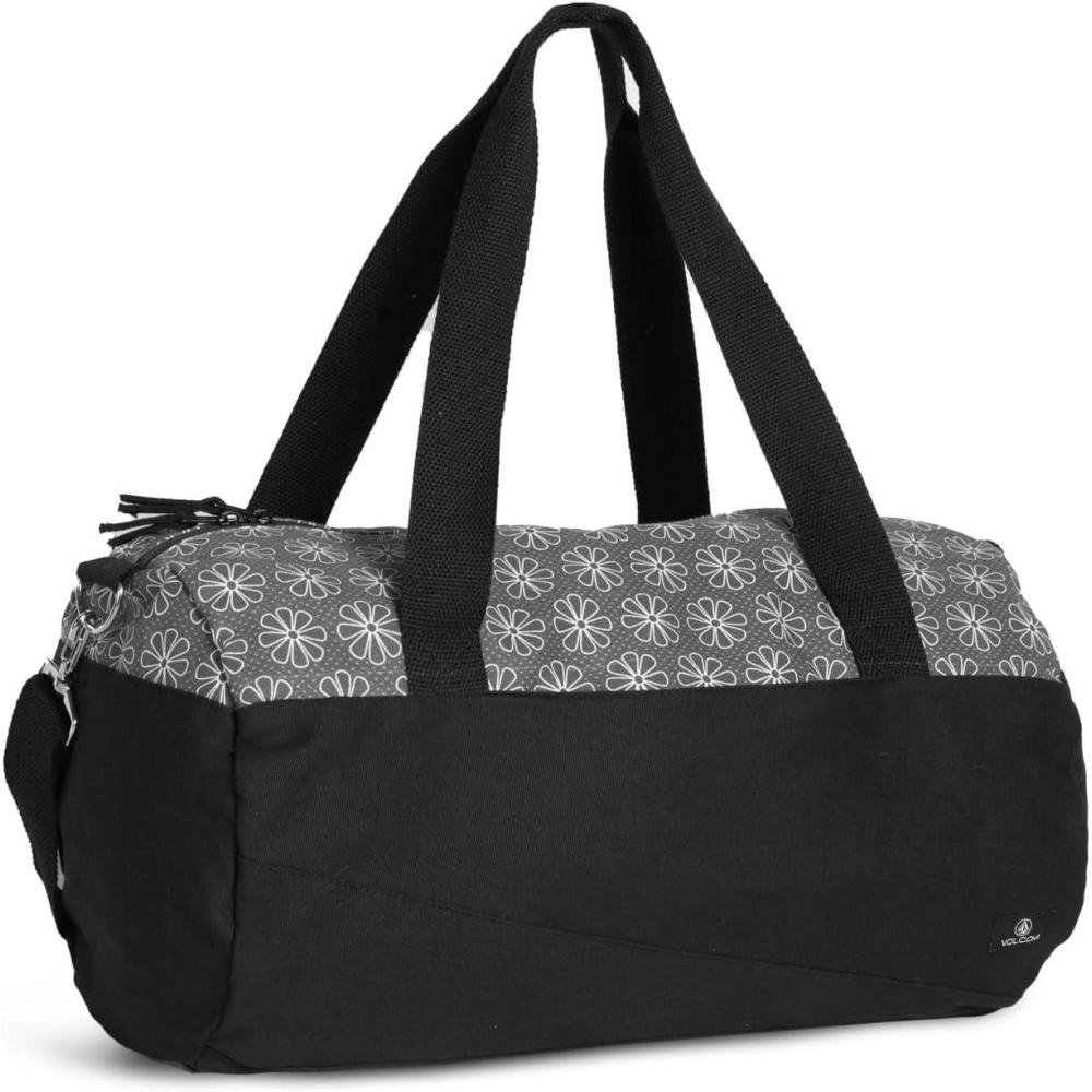 image:imageVOLCOM SCHOOLYARD CANVAS DUFFELBLACKWHITE